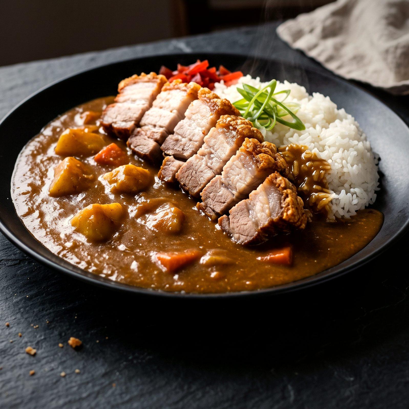 Japanese Curry (AI-generated illustration)